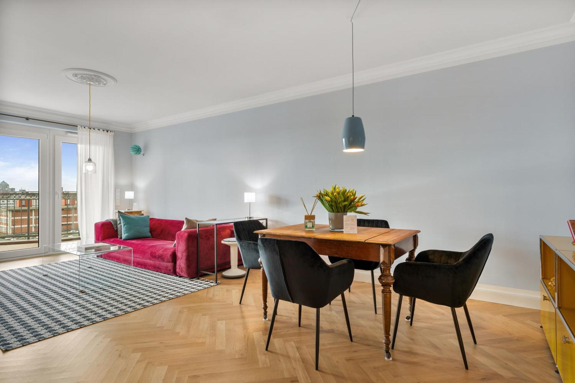 Cls Zentrale City-Wohnung In Hamburg Mit E-Laden Und Tiefgarage, Grosser Balkon, Blick Ueber Hamburg, Parkplatz, Cafe Im Haus, Bushaltestelle Direkt Gegenueber, Flex Check In Exteriör bild