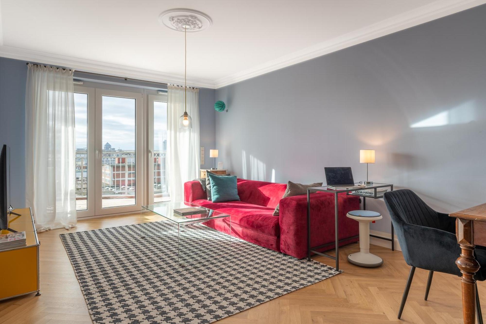 Cls Zentrale City-Wohnung In Hamburg Mit E-Laden Und Tiefgarage, Grosser Balkon, Blick Ueber Hamburg, Parkplatz, Cafe Im Haus, Bushaltestelle Direkt Gegenueber, Flex Check In Exteriör bild